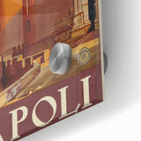 Vintage Travel Poster - Napoli, Italy | Retro Cityscape Art