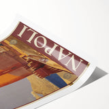 Vintage Travel Poster - Napoli, Italy | Retro Cityscape Art