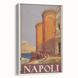 Vintage Travel Poster - Napoli, Italy | Retro Cityscape Art