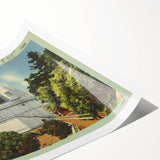 Vintage Mt. Wilson Observatory Poster - Retro California Art