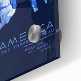 See America Vintage Travel Poster - Retro Ice Cave Art