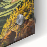 Yosemite Vintage Travel Poster - Retro United Airlines Art