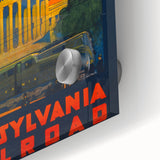 Washington Vintage Travel Poster - Retro Pennsylvania Railroad Art