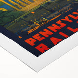 Washington Vintage Travel Poster - Retro Pennsylvania Railroad Art