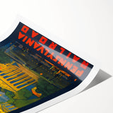 Washington Vintage Travel Poster - Retro Pennsylvania Railroad Art