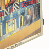 Vintage Lou G. Siegel Poster - Retro New York City Restaurant Art