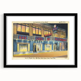 Vintage Lou G. Siegel Poster - Retro New York City Restaurant Art