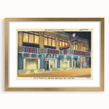 Vintage Lou G. Siegel Poster - Retro New York City Restaurant Art