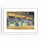 Vintage Lou G. Siegel Poster - Retro New York City Restaurant Art