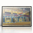 Vintage Lou G. Siegel Poster - Retro New York City Restaurant Art