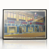 Vintage Lou G. Siegel Poster - Retro New York City Restaurant Art