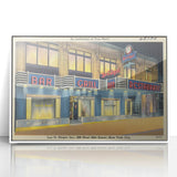 Vintage Lou G. Siegel Poster - Retro New York City Restaurant Art