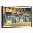 Vintage Lou G. Siegel Poster - Retro New York City Restaurant Art
