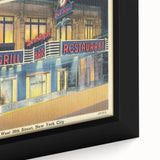Vintage Lou G. Siegel Poster - Retro New York City Restaurant Art
