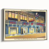 Vintage Lou G. Siegel Poster - Retro New York City Restaurant Art