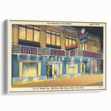 Vintage Lou G. Siegel Poster - Retro New York City Restaurant Art