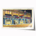 Vintage Lou G. Siegel Poster - Retro New York City Restaurant Art