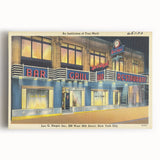 Vintage Lou G. Siegel Poster - Retro New York City Restaurant Art