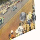 Vintage Indianapolis Speedway Poster - Retro Racing Travel Art