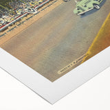 Vintage Indianapolis Speedway Poster - Retro Racing Travel Art