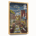 Vintage Travel Poster - Times Square by Night, NYC