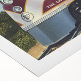 Vintage Atlantic Coast Line Train Poster - Retro "The Champion" Art