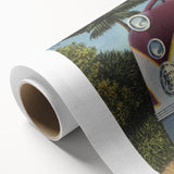 Vintage Atlantic Coast Line Train Poster - Retro "The Champion" Art