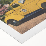 Vintage H.T. Kitchens Plumbing Van Poster - Retro Service Art