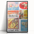 Vintage Travel Poster - Elephant Hotel Collection