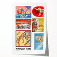 Vintage Travel Poster - Elephant Hotel Collection