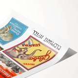 Vintage Travel Poster - Elephant Hotel Collection