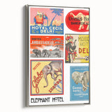 Vintage Travel Poster - Elephant Hotel Collection