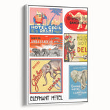 Vintage Travel Poster - Elephant Hotel Collection