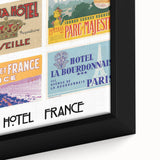 Vintage Travel Posters - French Hotel Collection Wall Art