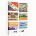 Vintage Travel Posters - French Hotel Collection Wall Art