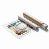 Vintage Hawaii by Flying Clipper Poster - Retro Pan Am Airways Art