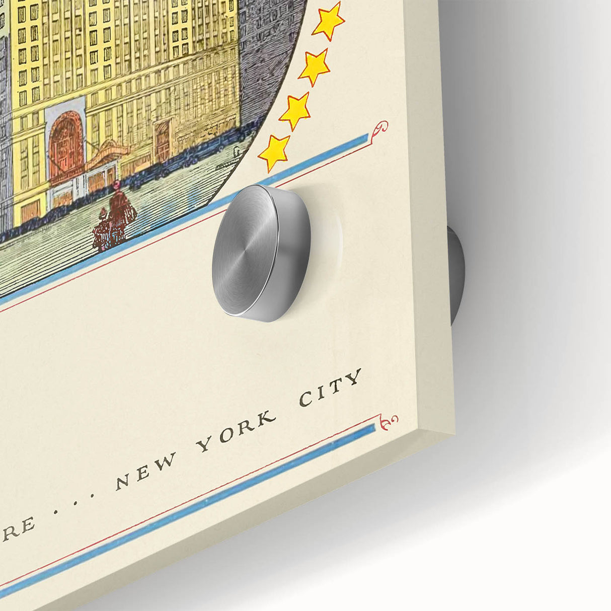 Vintage Travel Poster - Times Square New York Wall Art
