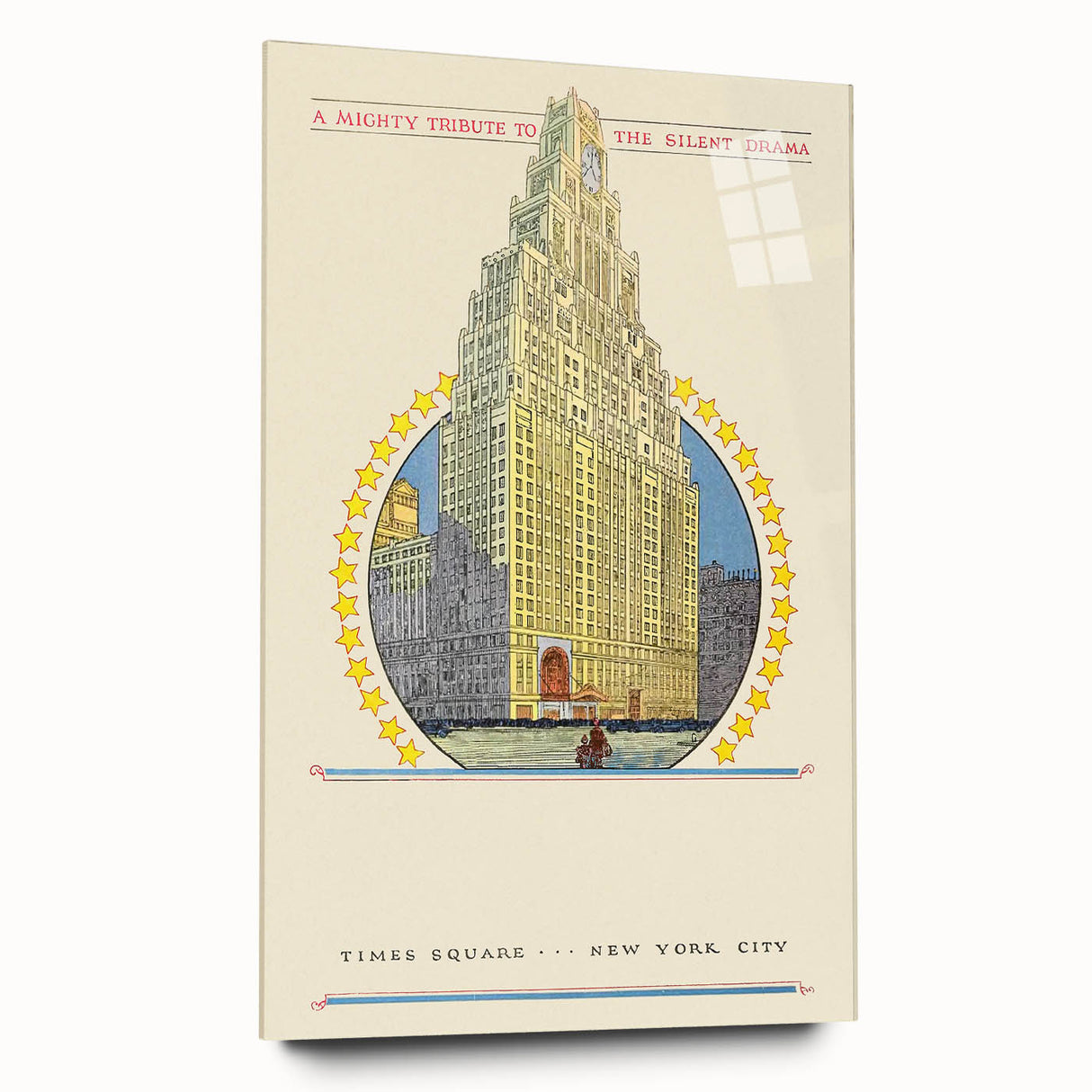 Vintage Travel Poster - Times Square New York Wall Art