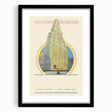 Vintage Travel Poster - Times Square New York Wall Art