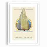 Vintage Travel Poster - Times Square New York Wall Art