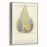 Vintage Travel Poster - Times Square New York Wall Art