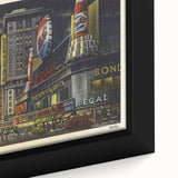 Times Square at Night Poster – Vintage New York City Art