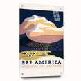 Vintage Travel Poster - Montana Scenic Wall Art