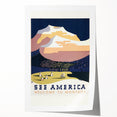 Vintage Travel Poster - Montana Scenic Wall Art