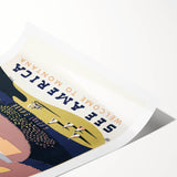 Vintage Travel Poster - Montana Scenic Wall Art