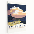 Vintage Travel Poster - Montana Scenic Wall Art