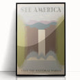 Vintage Travel Poster - National Parks Scenic Wall Art