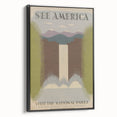 Vintage Travel Poster - National Parks Scenic Wall Art