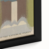 Vintage Travel Poster - National Parks Scenic Wall Art