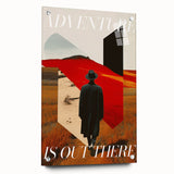 Vintage Travel Poster - Adventure Journey Wall Art